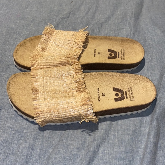 En Shallah Raffia Cork Slide 38 BNNB - Picture 4 of 13